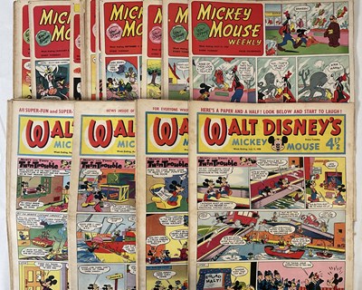 Lot 77 - MICKEY MOUSE WEEKLY / WALT DISNEY'S MICKEY...
