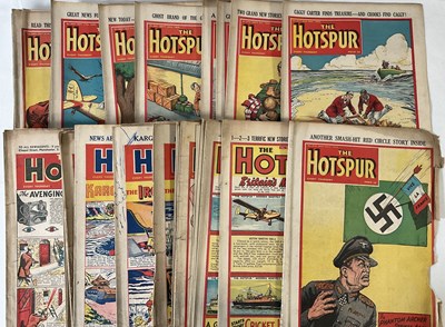 Lot 295 - A collection of c.50 THE HOTSPUR 1950s British...