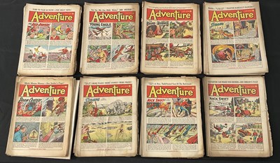 Lot 298 - A collection of c.80 ADVENTURE 1950s British...