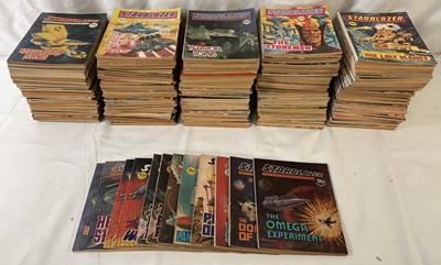 Lot 299 - A large collection of STARBLAZER sci-fi pocket...