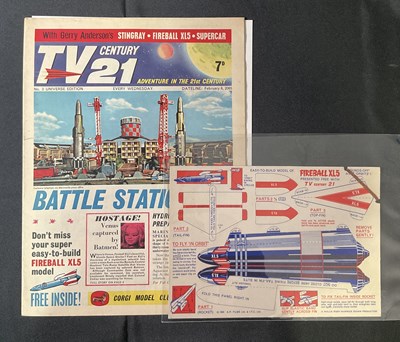 Lot 119 - TV CENTURY 21 #3 Universe Edition (1965) with...