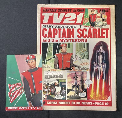 Lot 120 - TV21 #155 Scarlet Edition (1968) with free...