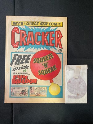 Lot 293 - CRACKER #1 (Jan 18th 1975) complete with free...