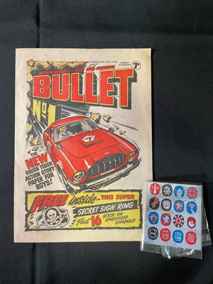Lot 286 - BULLET #1 (Feb 14th 1976) British comic book...