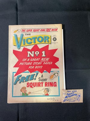 Lot 291 - THE VICTOR #1 (Feb 25th 1961) British comic...