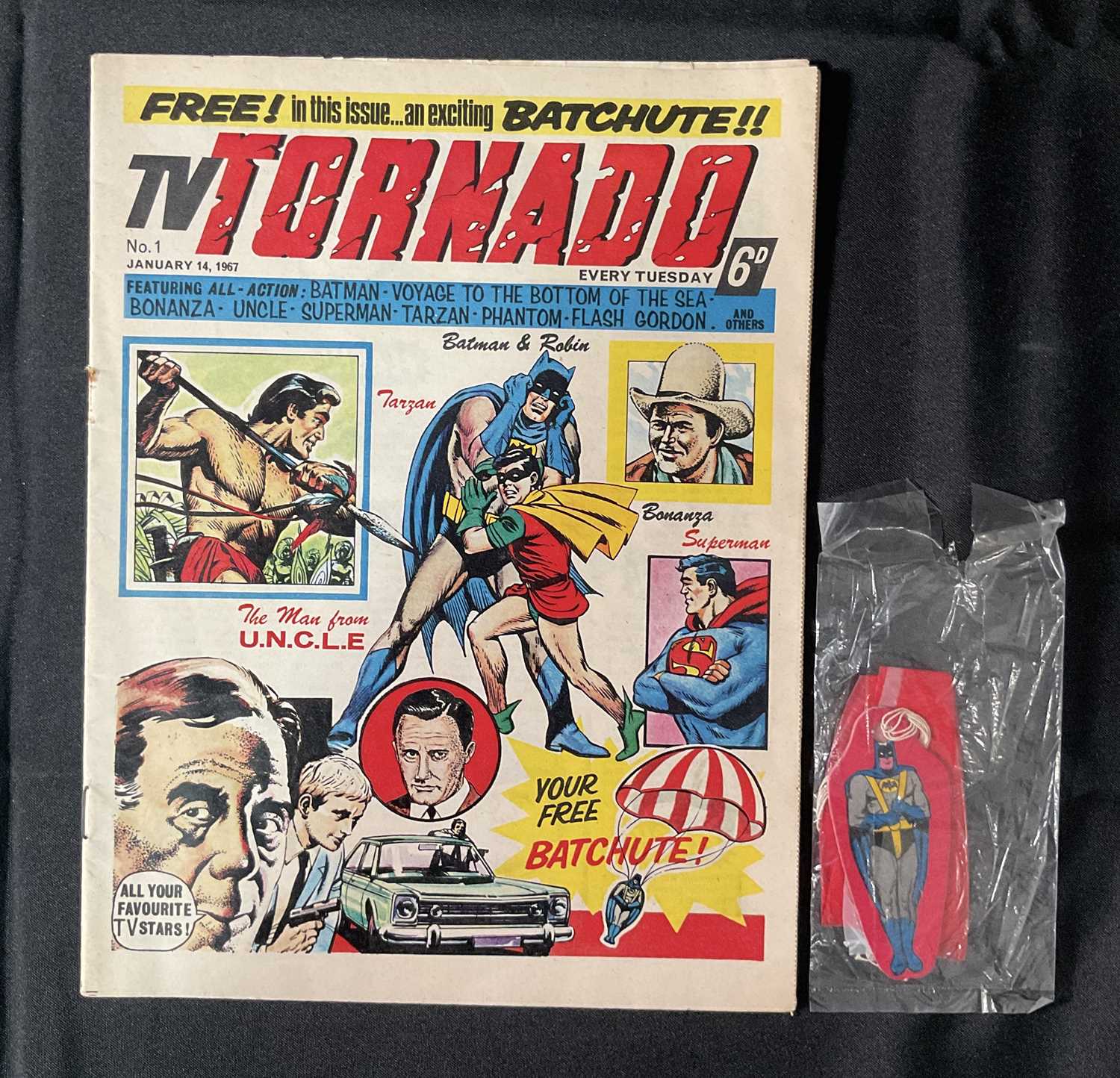 Lot 35 - TV TORNADO #1 (Jan 14th 1967) British comic...