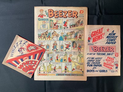 Lot 209 - THE BEEZER #1 (1956) British comic book with...