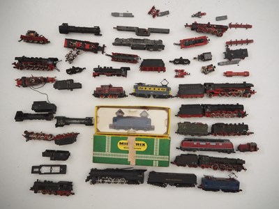 Lot 5 - N Gauge mostly European Outline steam, diesel...