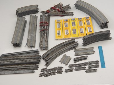 Lot 6 - N Gauge mostly unboxed track by KATO, PECO and...