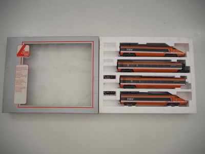 Lot 52 - A LIMA HO gauge 4-car French Outline TGV set...