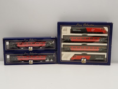 Lot 94 - LIMA OO gauge 4-car HST in Virgin livery...