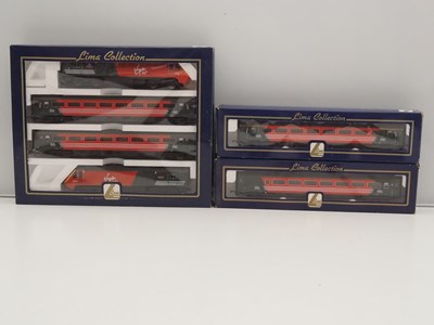 Lot 111 - LIMA OO gauge 4-car HST in Virgin Cross...