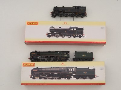 Lot 128 - HORNBY OO gauge pair of steam locomotives...
