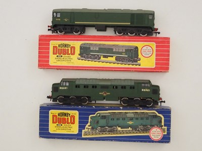 Lot 138 - HORNBY DUBLO OO gauge pair of 2 and 3 rail...
