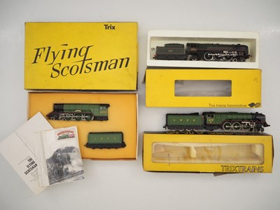 Lot 143 - OO gauge TRIX steam locomotives comprising...