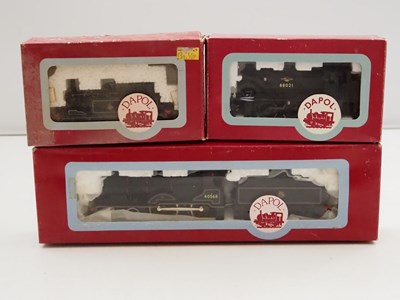 Lot 160 - DAPOL OO gauge group of boxed steam...