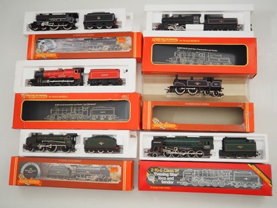 Lot 202 - HORNBY OO gauge steam locomotives all in BR...