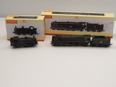 Lot 208 - HORNBY OO gauge pair of steam locomotives...