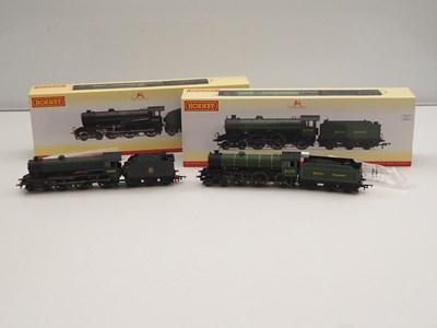 Lot 214 - HORNBY OO gauge pair of steam locomotives...