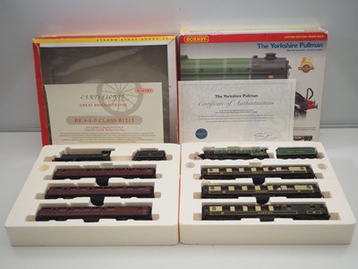 Lot 220 - HORNBY OO gauge pair of train packs comprising...