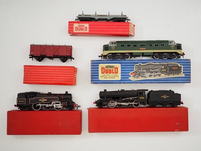 Lot 229 - HORNBY DUBLO OO gauge 2-rail and 3-rail steam...