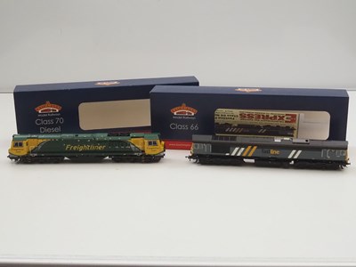 Lot 254 - BACHMANN 2 x OO gauge diesel locomotives...