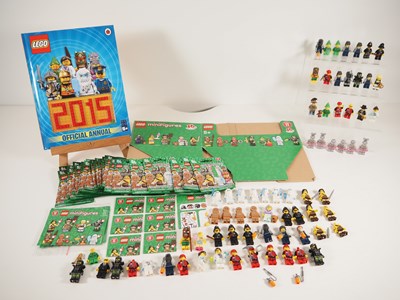 Lot 292 - LEGO: Minifigures Series - A large group of...
