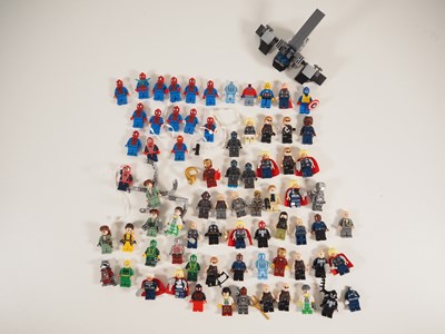 Lot 304 - LEGO: Marvel Super Heroes - A group of Marvel...
