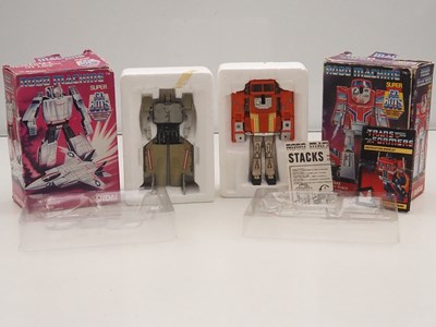 Lot 337 - BANDAI - A pair of 'Go Bots Robo Machine'...