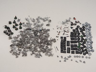 Lot 345 - A quantity of mostly unpainted white metal...