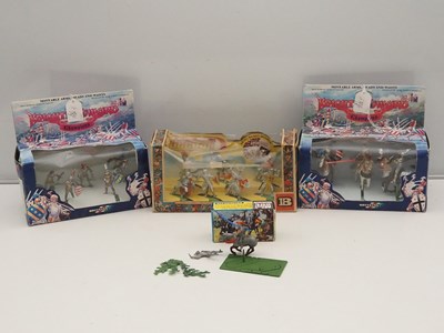 Lot 348 - BRITAINS, a group of medieval knights sets...