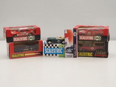 Lot 351 - EXIN SCALEXTRIC group of Spanish production...