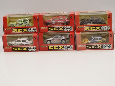 Lot 352 - MATCHBOX SCX group of 1:32 scale slot cars of...
