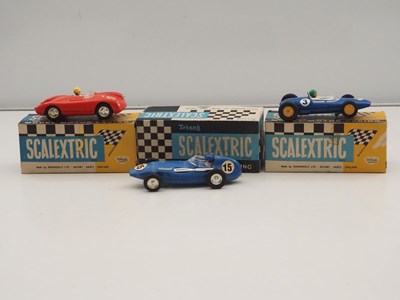 Lot 357 - SCALEXTRIC A group of 1:32 scale vintage slot...