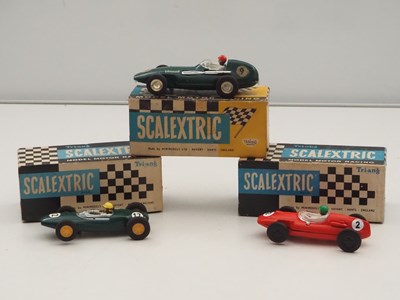 Lot 359 - SCALEXTRIC A group of 3 x 1:32 scale vintage...