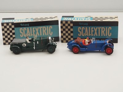 Lot 361 - SCALEXTRIC A pair of 1:32 scale vintage slot...