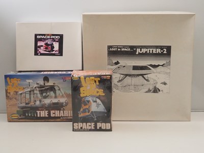 Lot 365 - Four unbuilt plastic/vinyl kits from the 'Lost...