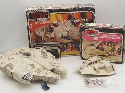 Lot 377 - Pair of boxed PALITOY Star Wars vehicles,...