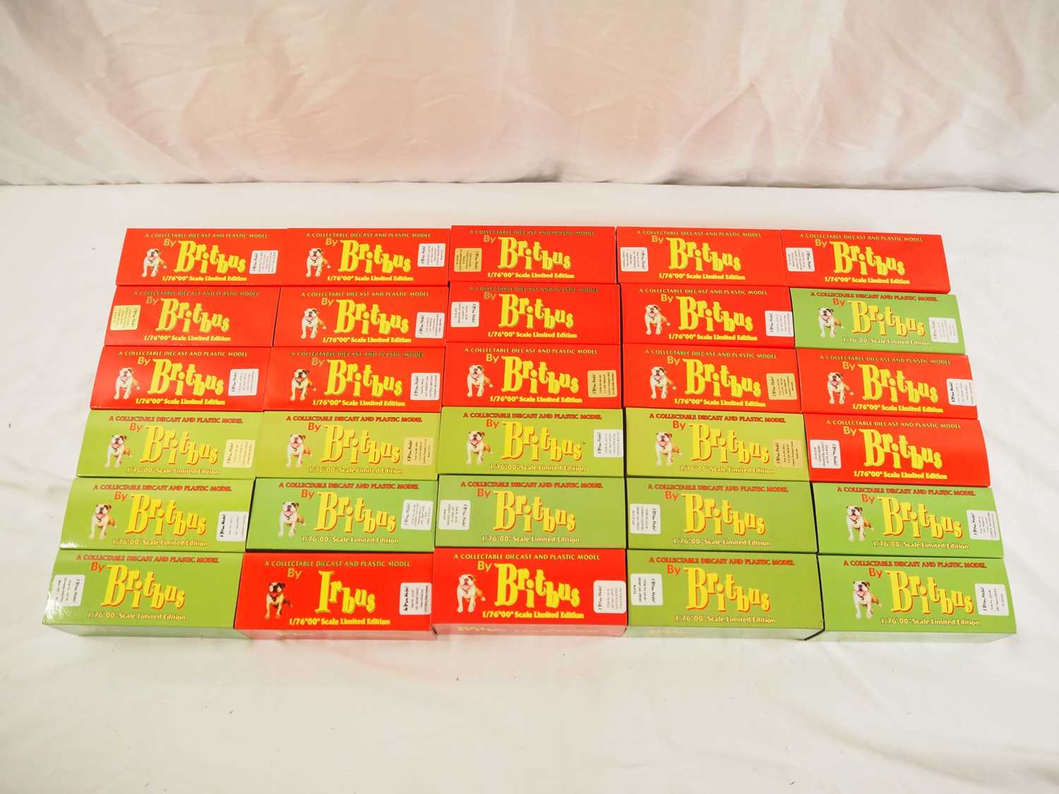 Lot 417 - BRITBUS - Group of 1:76 scale diecast buses...