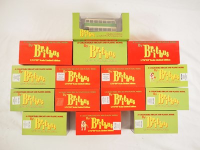 Lot 420 - BRITBUS - Group of 1:76 scale diecast buses...