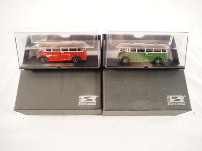 Lot 425 - JOTUS RESIN SPECIALISTS - Pair of 1:76 scale...