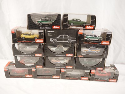 Lot 447 - SCHUCO 1:43 scale diecast cars - VG in G/VG...