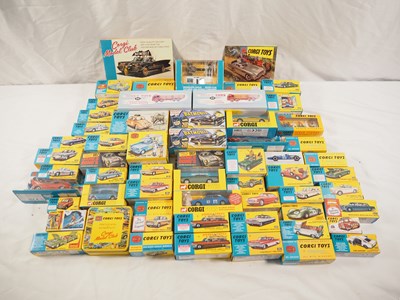Lot 450 - Crate of reproduction diecast cars and buses...