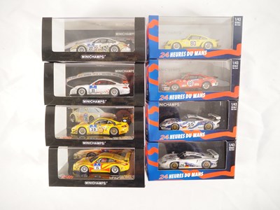 Lot 463 - MINICHAMPS 1:43 scale diecast racing cars from...
