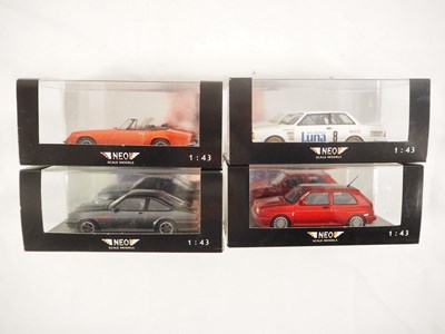 Lot 467 - NEO 1:43 scale hand built resin cars...