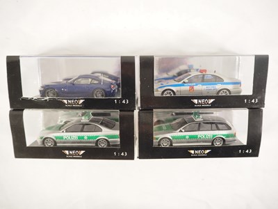 Lot 469 - NEO 1:43 scale hand built resin BMW cars...