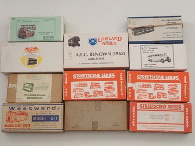 Lot 503 - Large group of unbuilt white metal 1:76 scale...