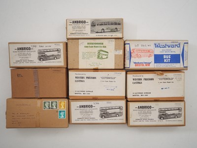 Lot 504 - Large group of unbuilt white metal 1:76 scale...