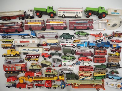 Lot 509 - A large quantity of playworn diecast by DINKY,...