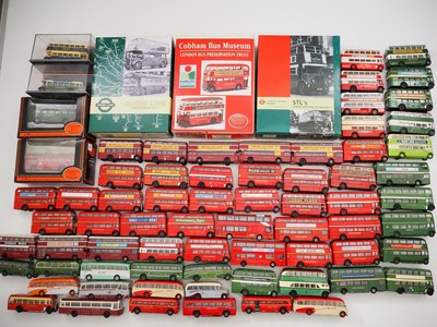 Lot 513 - 1:76 scale boxed and unboxed diecast buses and...